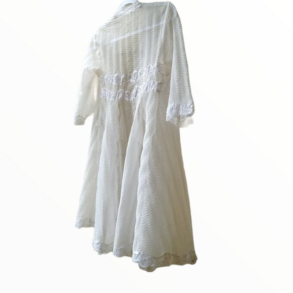 1950s Eyeful by the Flaums Sheer Robe - Picture 2 of 3